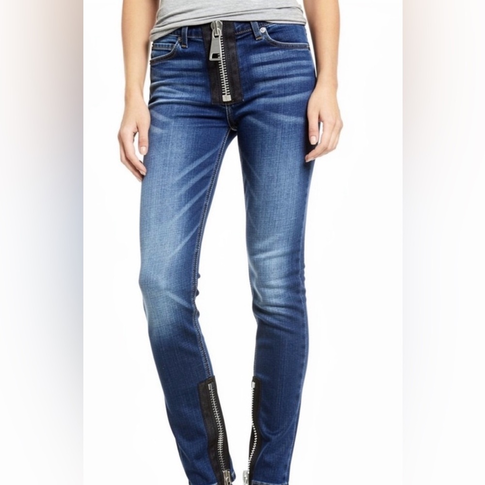 Christopher Kane zipper jeans